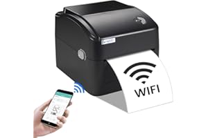 vretti Impresora de Etiquetas de Envío, Impresora de Etiquetas Térmicas 4x6 para Paquetes de Envío, Máquina de Etiquetas de Escritorio para Pequeñas Empresas UPS Ebay Amazon