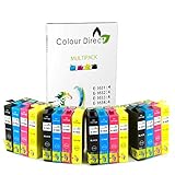 Colour Direct 16 XL Ad alta capacità Compatibile Cartucce d'inchiostro Sostituzione Per Epson WorkForce WF-2010W, WF-2510WF, WF-2520NF, WF-2530WF, WF-2540WF Stampante 16XL