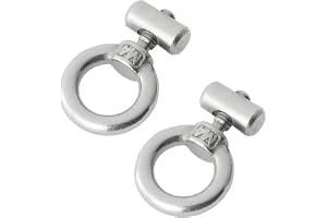 ProPlus 2x Kederstopp Ändstopp for Kederskena - Ø 6–8 mm | Blockeringssats for husvagn, husbil & markis – enkel montering uta