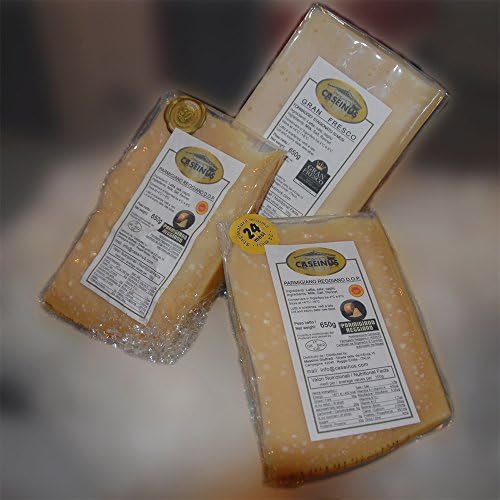 Parmesan Cheese Selection 10/24/30 months aged, 3x1,43 lb pieces