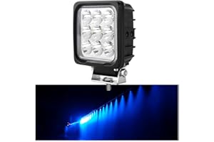Hooma Foco Led Azul Pulverizador Agricola 12V 27W 2160LM Luces Led 12v Azul Para Pulverizador, IP67 Impermeable