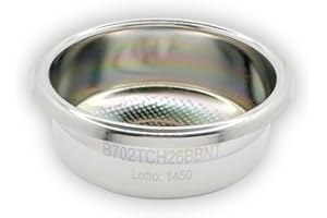 VERYBARISTA IMS Competition - Cesta de filtro convexo Nanotech, para portafiltros sin fondo de 58 mm, doble espresso, 20 g.