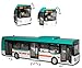 Produktbild Bus - Irisbus Citelis - Auto Modell Maßstab 1/43 - Türen lassen sich Öffnen - mit individiuellem Wunschkennzeichen - Spielwelt Spielset - Autobus Busse - Reisebus - für Kinder / Deko - zum Spielen aus Plastik / Kunststoff - Linienbus / Stadtbus