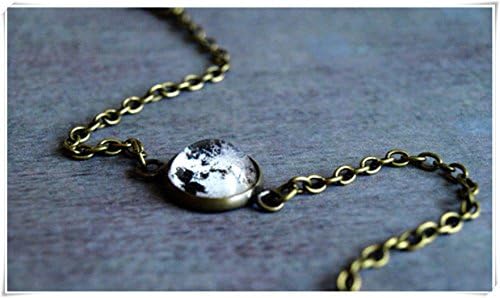 moon bracelet ,Full moon bracelet,Galaxy star planet bracelet jewelry,Universe jewelry.
