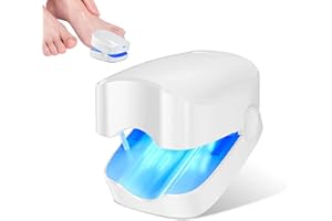 Dispositivo de limpieza de uñas, Cozion Limpieza Hongos Las Uñas Los Pies, 7 minutos al día, sin más vergüenza, USB recargable.