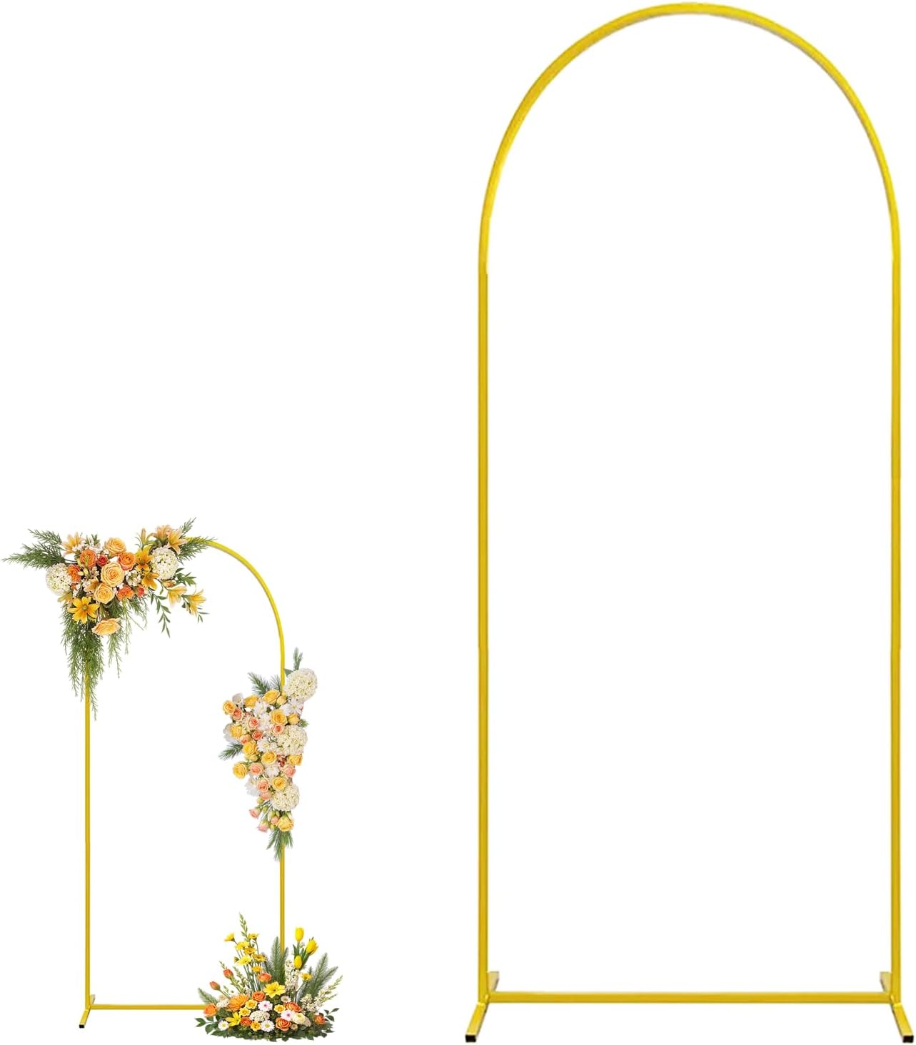 1,8M Soporte para Fondo De Arco De Boda Arco De Globos Metal Dorado Marco De Arcos De Boda para DecoracióN De Bodas Fiestas De CumpleañOs