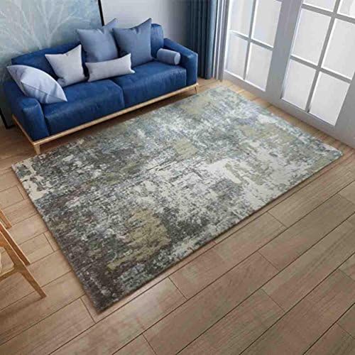 YANLI Minimalist carpet living room modern geometric sofa coffeetable mat bedside floor mat , 004 , 120*160cm