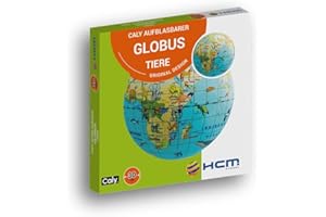 HCM Kinzel 76115 Aufblasbarer Globus Tiere