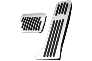 AOJIEK Auto Pedal Set Pedalabdeckung FüR Maz-da CX5 CX 5 CX-5 2013 2014 2015 2016 2017 2018 2019 2020 Aluminium Gaspedal Bremspedal Gas Bremse Abdeckung Anti -Rutsch Pad ZubehöR