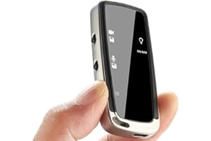 AntDau71® Mini Registratore Vocale Spia con Videocamera HD 1080p – Microcamera Nascosta USB-C – LED Disattivabile – Registrazione Audio e Video – Finto portachiavi - CW785