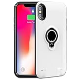 ✅【Magnet】 Mit dem integrierten hochwertigen magnetischen Metall hilft dieses Batteriefach Ihrem Handy iPhone, während des Fahrens leicht an der magnetischen Autohalterung befestigt zu bleiben (Autohalterung ohne Magnet nicht enthalten)