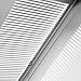 Produktbild Original VELUX Jalousette Jalousie für GGL, GHL, GPL, GTL, GGU, GHU, GPU, GTU SK10 / in der Farbe Standard 7001 / Uni Weiß, Seitenschienen in Silber / PAL SK10 7001S