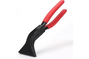 ZOLGINAH Falzzange 45°Blechbiegezange Abkantzange Breit 60 mm Spengler Dachdecker Werkzeug, Falzzange Blech mit Rutschfestem Griff zum Biegen und Glätten Von Blechen