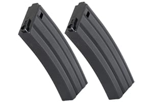 AIRSOFT SHOOTER SHOP Airsoft Softair CYMA 2pcs 190rd Mid-Cap Mag Magazin Für M4 M16 Serie Schwarz