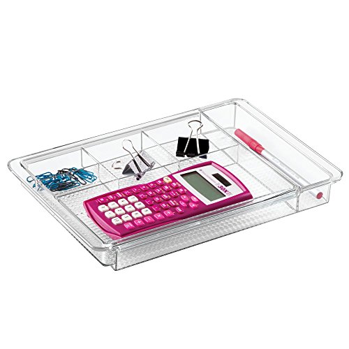 InterDesign 38280EU Clarity Ausziehbarer Schubladen-Organizer, durchsichtig - 5