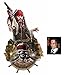 Produktbild Fan Pack - Captain Jack Sparrow (Johnny Depp) Pirates of the Caribbean Effekt 3D Pop Out Karton Wall Art - Enthält 8X10 (25X20Cm) starfoto