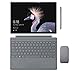 Pack Microsoft Surface Pro (core i5, RAM 4 Go, SSD 128 Go, Windows 10 Pro) + Type Cover Alcantara + Souris Arc + Stylet, Pack Couleur Platine