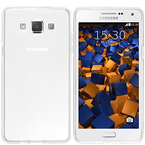 Preisvergleich Produktbild mumbi Schutzhülle für Samsung Galaxy A5 (2015) Hülle transparent weiss
