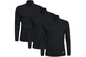 Sergio Tacchini Maglia Uomo Dolcevita Collo Alto Caldo Cotone Limited Edition