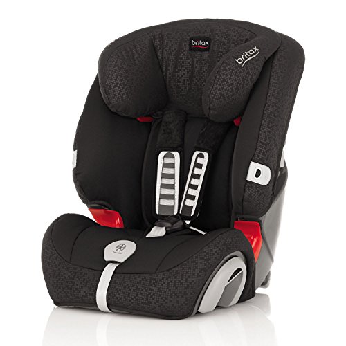 Britax Evolva Plus Group 1/2/3 Combination Car Seat (Black Thunder)