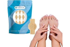DOLCCIA Parches Antihongos para Uñas Pies, Tratamiento Natural para Hongos en Uñas de los Pies y Manos, Elimina onicomicosis o micosis de la uña, Alivio Eficaz de Picor, Color Amarillento y Mal Olor