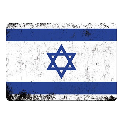 Preisvergleich Produktbild Mousepad Fahne Retro Israel farbig