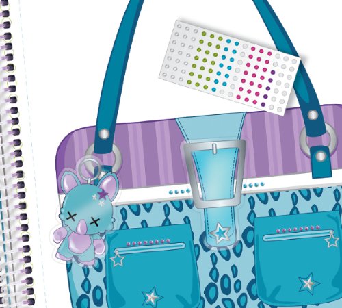 Imagen 7 de Four Trading B.V. 1422 - Cuaderno para diseñar bolsos de moda Style Me Up [importado de Alemania]