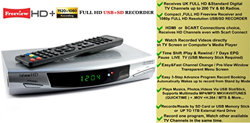 NEW Freeview HD Digital TV Receiver Tuner Set Top HD Digi Box Terrestrial + USB Port Schedule HD Program Recorder - Image 6