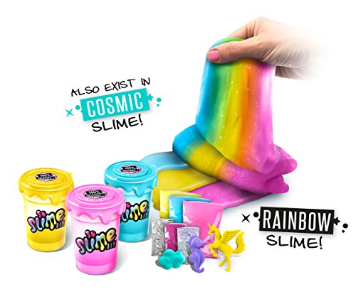 51l4MAIl85L CANAL TOYS - SO SLIME DIY - Pack de 3 Slime Shakers, Rose-bleu-violet