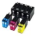 Produktbild Anyfind 10x Kompatibel HP 932XL 933XL HP-932 HP-933 HP932 HP933 Tintenpatronen 2Set+2Schwarz Hohe Kapazität Officejet 6100 6600 6700 7110 7610 7612 Printer (4 Schwarz, 2 Cyan, 2 Magenta, 2 Gelb)