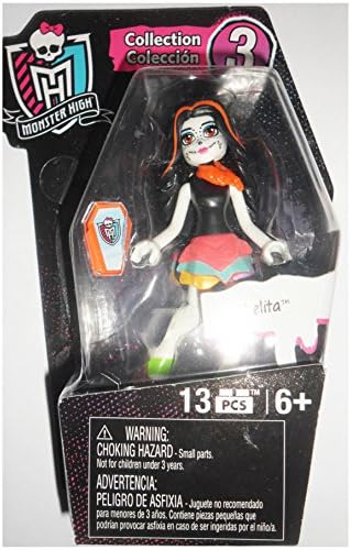 Monster High Mega Blocks Skelita small figure (NEW) 13 PCS Series 3