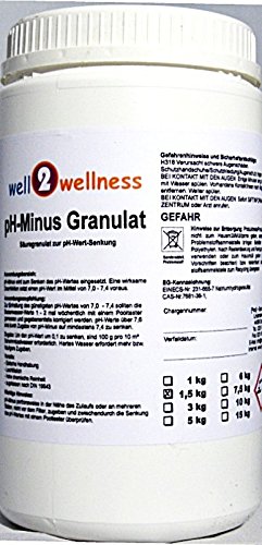pH Minus Granulat / pH Senker Granulat 1,5 kg