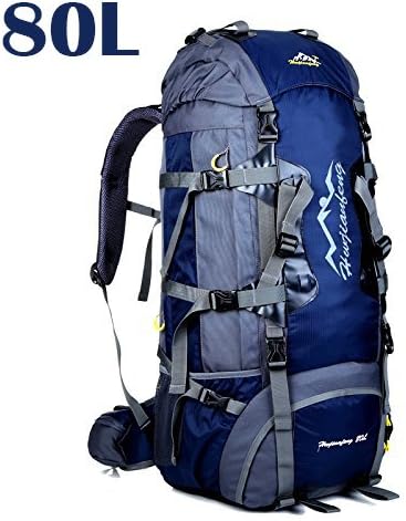 MYMM 50L 80L Backpack, Great for Outdoor sport, Hiking, Trekking, Camping Travel, Mountain Climbing. Waterproof Mountaineering Bag, Travel Climbing Daypacks, Knapsack, Rucksack