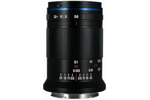 Venus Laowa 85mm f/5.6 2X Ultra Macro APO Messa A Fuoco Manuale Lens per Sony E-Mount Camera, Nero, Sony FE