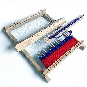 FidgetGear DIY Hand-Knitting Wooden Loom Toys Children Weaving Machine Interllectural Development Technology Production