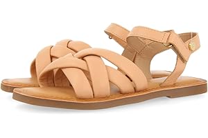 GIOSEPPO Sandalias DE Piel Nude con Tiras Acolchadas para NIÑA VERMEZZO