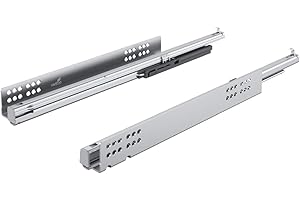 HETTICH FRANCE SAS Paire de coulisses HETTICH Quadro V6 Silent system-350 mm-45287, Grise