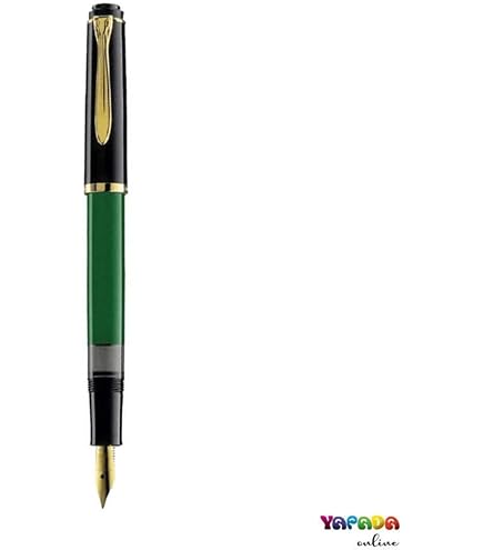 Pelikan Souveran Serisi M300 yeşil Siyah Dolma Kalem - M : Amazon