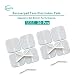 Produktbild RecoverPad 20 Stück 40x40mm Professionell TENS Elektrode Pads,Dritte Generation Japanisches Gel Latexfrei wiederverwendbar Elektrode(CE/FDA Genehmigt),Verbessert Selbstklebend,Hautfreundlich (MEHRWEG)