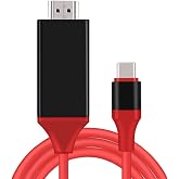 Mindorlen USB-C to HDMI Kablosu 1,8 m 4K - MacBook Pro, iPad Air, Chromebook, Surface Book, Galaxy S20/S22 ve Daha Fazlası İ&ccedil;