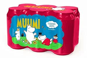 Muumi 6 x 0,33 l Erdbeerbrause aus Finnland