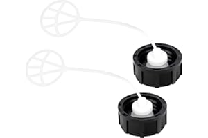 LUCKYKODOR 2 Stück Tankdeckel Benzindeckel Tankdeckel Fuel Cap Kettensäge Öltankdeckel für Benzintank Motorsense Heckenschere Freischneider Trimmer Rasenmäher Kettensägen