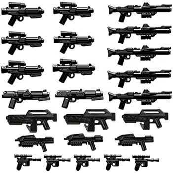 Set of 24 custom Blaster weapons for Lego Star Wars figures - Custom ...
