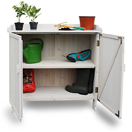 Habau Gartentisch Lino, grau, 98 x 48 x 95 cm, 3095 - 4