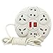 Boxerª 360 Extension Board 6 Amp 8 Plug Point with Master Switch, LED Indicator, Extension Cord (10.5 feet) - White RS.199.00