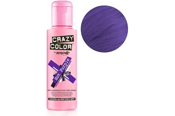 Color de cabello semipermanente Púrpura caliente COLOR LOCO 100ML