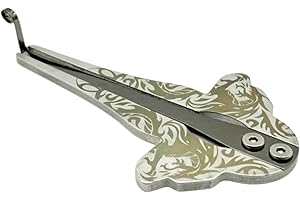 YOYODOGS Jews Harp Musical Instrument Mouth Jaw Harp for Adults Professional Performance Bright and Pure Tone,Excellent Quality Light and Portable,Easy to Use,Box and Cleaning Cloth Included(jaw harp-Loong)