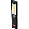 Brennenstuhl LED Rechargeable Torch PL 200 AC/LED Work Light with COB LED (200lm, Including USB C-Charging Cable, up to 12h Light Duration, Inspection Light with Magnet and Clip)