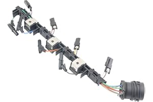 Huiruhy Mazo de cables de inyector de 9 pines compatible con A3 A4 A6 Altea Leon Octavia Superb 2.0 TDI 03G971033L