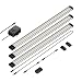 Produktbild parlat LED Unterbau-Leuchte Siris, Infrarot-Sensor, flach, je 50cm, 400lm, warm-weiß, 3er Set